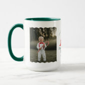 Mug Première photo de Noël de la Nativité religieuse d (Gauche)