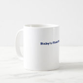 Mug Première photo du bébé Le MUSÉE Zazzle Cadeaux (Devant gauche)