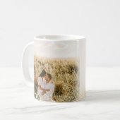 Mug Première photo en or de Noël engagé (Devant gauche)