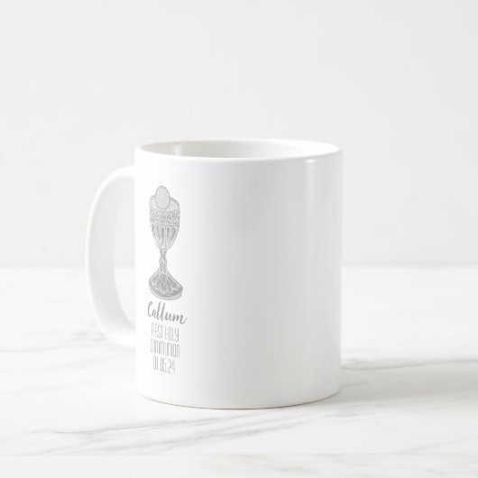 Mug Première sainte communion (Devant gauche)