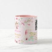 Mug Première Sainte Communion PHOTO Cadeau Grilles Fle (Centre)