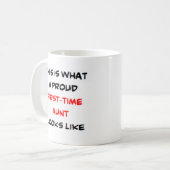 Mug première tante, fière (Devant gauche)