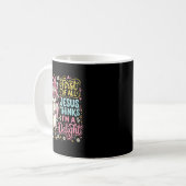 Mug Premièrement Jésus Pense À Une Conception De Raton (Devant gauche)