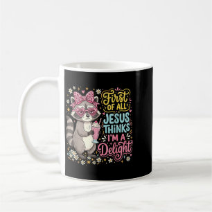Mug Premièrement Jésus Pense À Une Conception De Raton