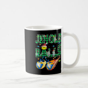Mug Premières Noël Drôle Comme Un Papa Jingle Volleyba