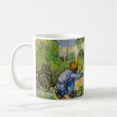 Mug Premiers Pas (d'après Millet) de Vincent van Gogh (Gauche)