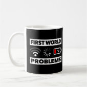 Mug Premiers problèmes du monde (Gauche)