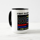 Mug Premiers répondeurs (Devant gauche)