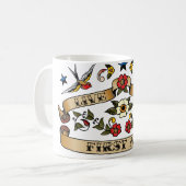 Mug Premiers secours vivants d'amour (Devant gauche)