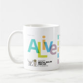 Mug Premiers secours VIVANTS de santé mentale (Gauche)