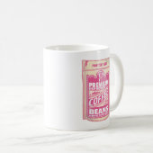 Mug Premium espresso café haricots rose nourriture pop (Devant droit)