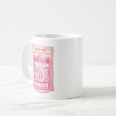 Mug Premium espresso café haricots rose nourriture pop (Devant gauche)