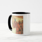 Mug Prenant la communion, de la vie de St Benoît (f (Devant gauche)