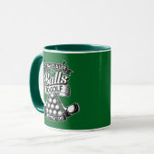 Mug Prend Beaucoup De Ballons - Golf drôle (Devant gauche)