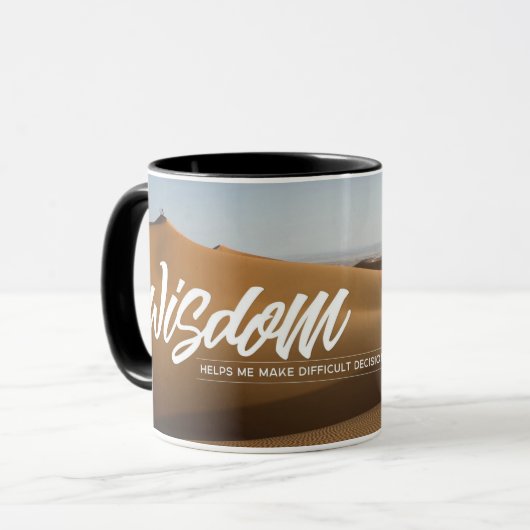 Mug Prendre des décisions difficiles (Devant gauche)