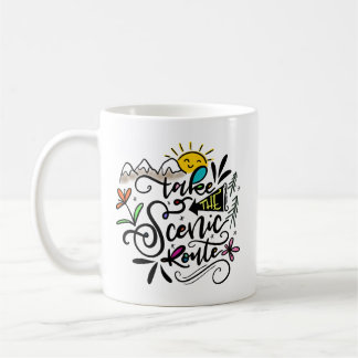 Mug Prendre la route pittoresque