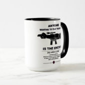 Mug Prendre les armes - 2e amendement (Devant droit)
