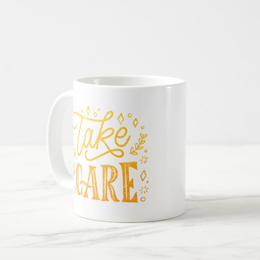 Mug prendre soin (Devant gauche)