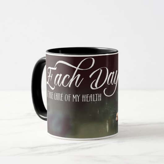 Mug Prendre Soin De Ma Santé (Devant gauche)