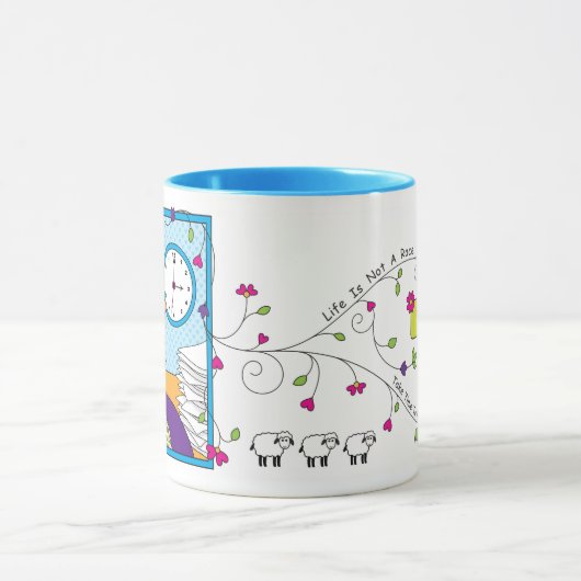 Mug Prenez cinq_ (Centre)