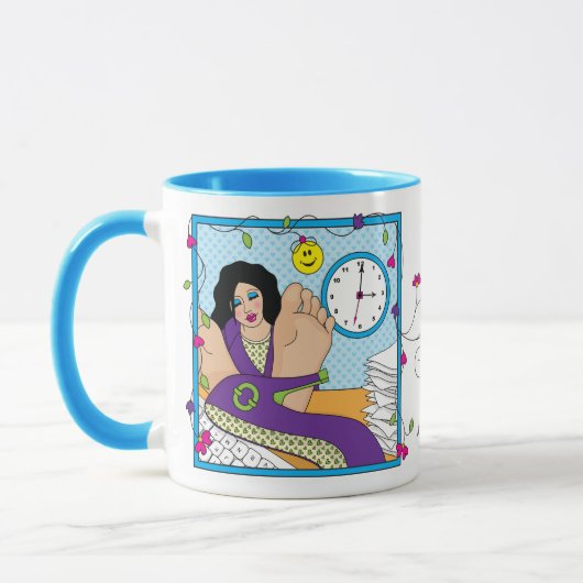 Mug Prenez cinq_ (Gauche)
