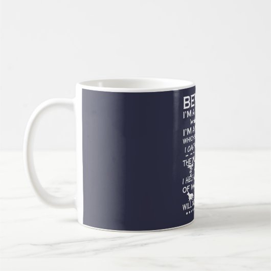 Mug Prenez garde de moi suis une technologie de (Gauche)