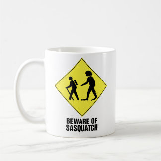 Mug Prenez garde de Sasquatch