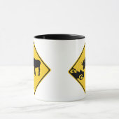 Mug Prenez garde des orignaux, poteau de (Centre)