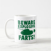 Mug Prenez garde des PETS EXPLOSIFS ! (Gauche)