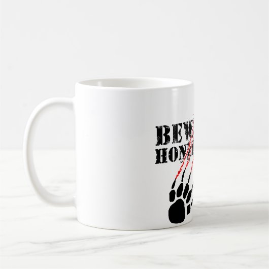 Mug Prenez garde du blaireau de miel (Gauche)