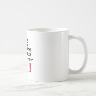 Mug Prenez garde du monstre de chaussette