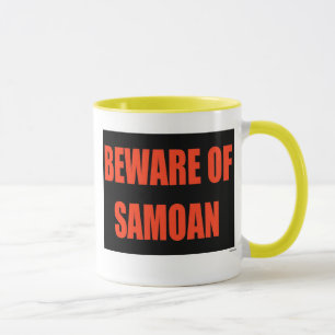 Mug Prenez garde du Samoan