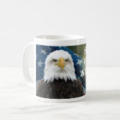 Mug PRENEZ LA PAROLE POUR L'AMÉRIQUE #VoteBlue (Devant gauche)