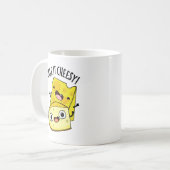 Mug Prenez-le Fromage Blague de nourriture drôle (Devant gauche)