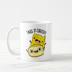 Mug Prenez-le Fromage Blague de nourriture drôle