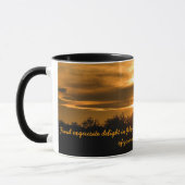 Mug Prenez le plaisir exquis en Jéhovah (Gauche)