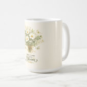 Mug Prenez le temps de fleurir | Conception de bouquet (Devant droit)
