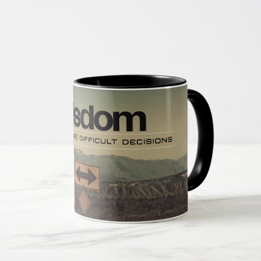 Mug Prenez les décisions difficiles (Devant droit)