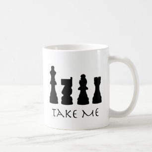 Mug Prenez-moi les pièces d'échecs
