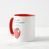 Mug Prenez note Votre grand professeur, Appréciation d (Devant gauche)