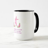 Mug prenez plaisir au Seigneur (Devant droit)