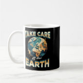 Mug Prenez soin de notre protection Terre De l'environ (Gauche)