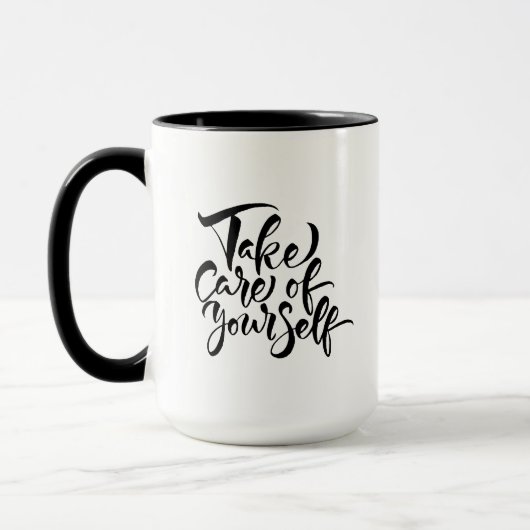 Mug Prenez soin de vous-même (Gauche)