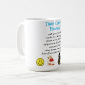 Mug Prenez soin de vous-même  (Devant gauche)