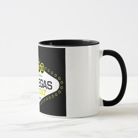 Mug Prenez Un Fabuleux Las Vegas Anniversaire Ringer T (Droite)