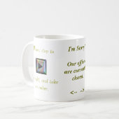 Mug Prenez un nombre (Devant gauche)