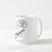 Mug Prenez un nombre, filles ! (Ukulélé) (Devant droit)