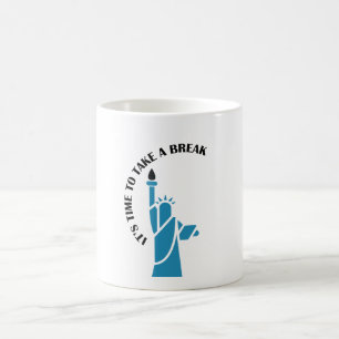 Mug Prenez une pause rafraîchissant cool et amusant co