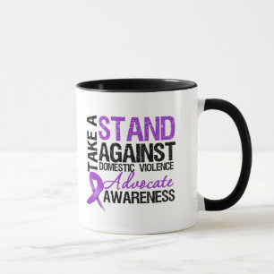 Mug Prenez une position contre la violence familiale