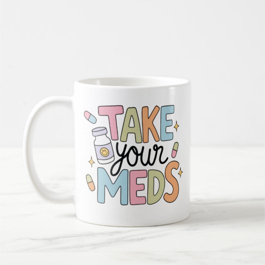 Mug Prenez vos médicaments (Gauche)